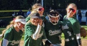Peninsula fastpitch shuts out Gig Harbor, 10-0