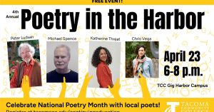Meet the poets coming to TCC’s Poetry in the Harbor