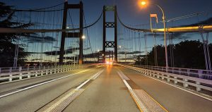 Local prom-goers were stuck in Tacoma when teens scaled the Narrows Bridge